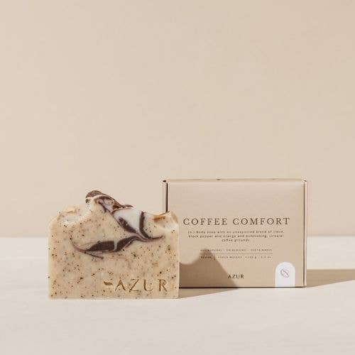 Prírodné telové mydlo Coffee Comfort | Káva & kakao | 100 g