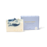 Prírodné telové mydlo Mighty Mint | Mäta & eukalyptus | 100 g